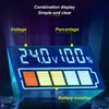 Battery Capacity Indicator LCD Digital Display Voltmeter Power Tester 0~100V