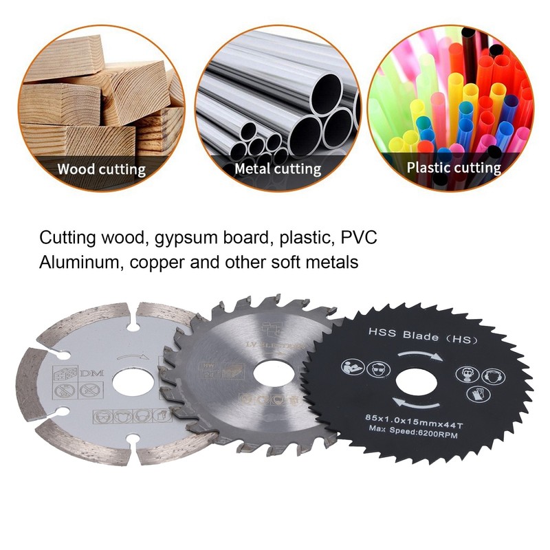 4Pcs/Set Mini Circular Saw Blade Alloy Steel Cutting Rotary Tools