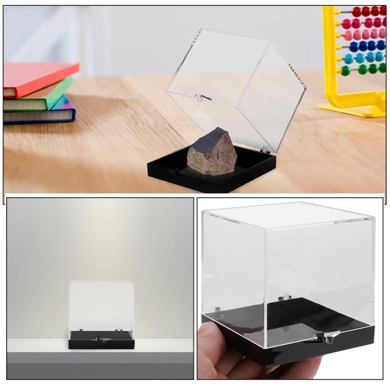 Cabilock Set of 2 Rock The Rock Mini Storage Containers