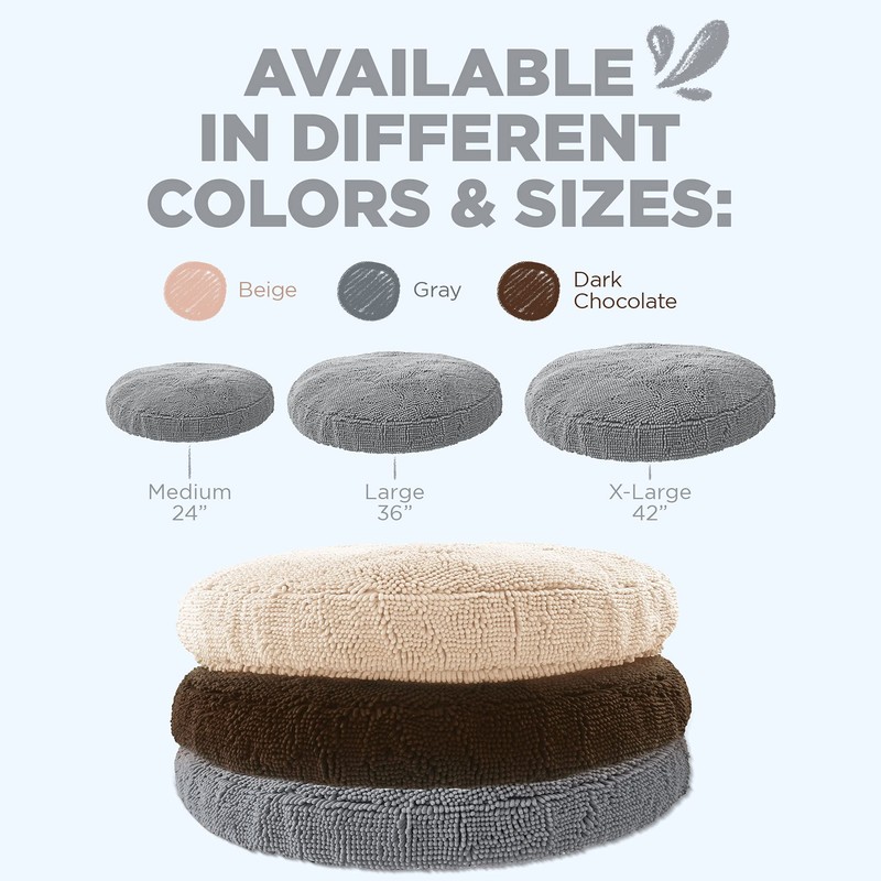 Soggy Doggy Super Gray Large 36"