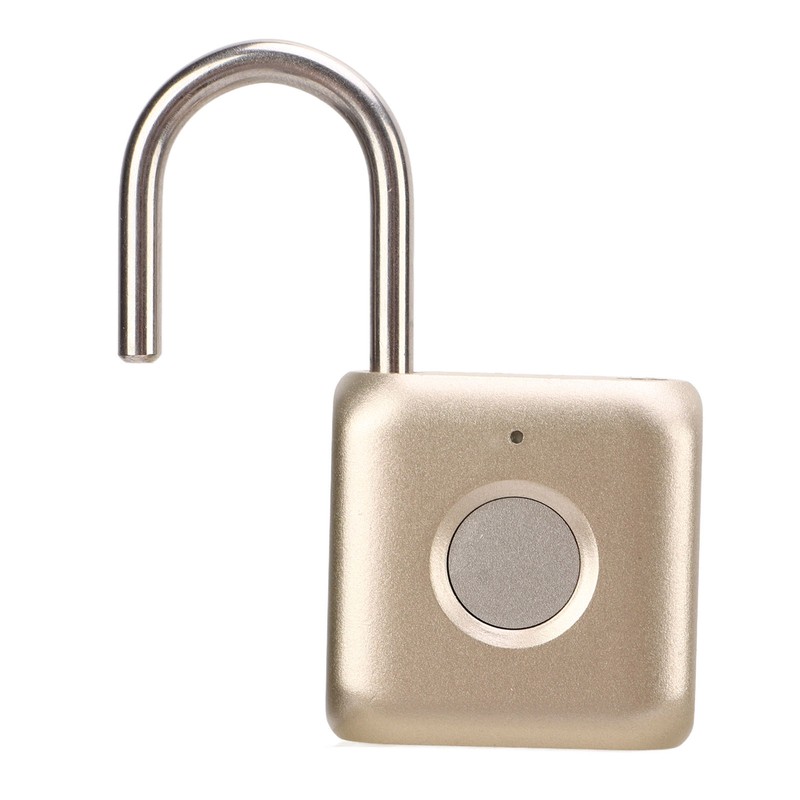 Fingerprint Padlock IPX2 Waterproof Smart Keyless Biometric Thumbprint Lock for