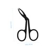 Beavorty 6pcs Stainless Steel Eyebrow Tweezers Oblique Clamps for Facial