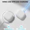 Wireless Charging Case Replacement Compatible with AirPods 3rd Gen Charging