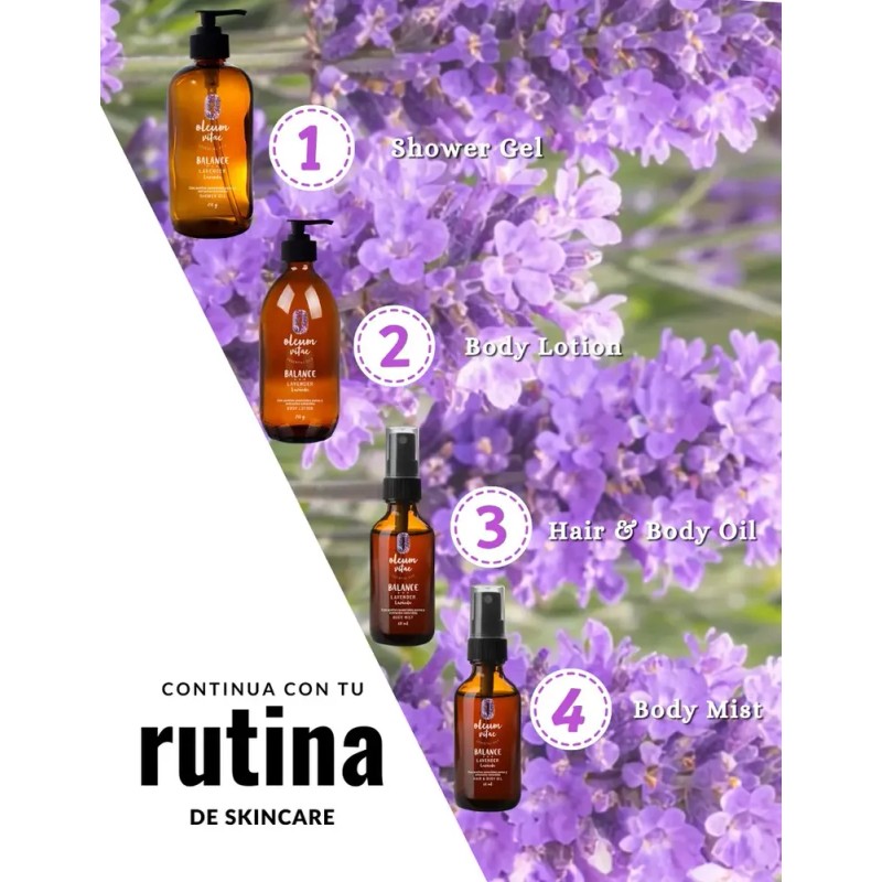 Aceite Para Cabello Con Aceite Esencial De Lavanda 60 Ml