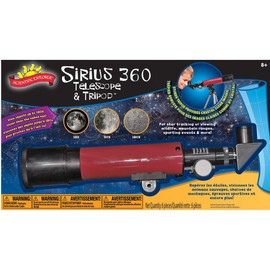 Slinky (1-Pack) Sirius 360 Telescope and Tripod OSA400BL