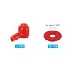 MECCANIXITY Battery Terminal Cover, 12 Pcs Battery Terminal Protector Truck