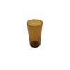 G.E.T. Enterprises 6612-1-A-EC, Amber 12 oz. Plastic Tumblers (Pack of