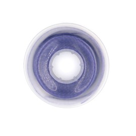 RUCYAI 15Feet Dental Orthodontic Elastic Rubber Power Chains Braces Bands Long/Closed/Short (Closed, Purple)