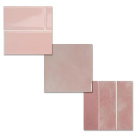 Smart Tiles Zellige Mix and Match Explore Newest Styles and Colors - Pink