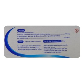 Rovemax Tableta 450 Mg/50 Mg, 20 Tabletas