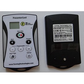 PresenterCard PCRF-01 for Turning Point RF ResponseCard Classroom Systems RCRF-01 RCRF-02 RCRF-03 - Powerpoint Presentations