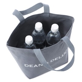 Dean & Deluca Tote Bag, S Gray, Women's, Men's, Plain, Practical, Foldable, Eco Bag, 15.4 x 7.0 x 8.3 inches (39 x 17.7 x 21.3 cm)