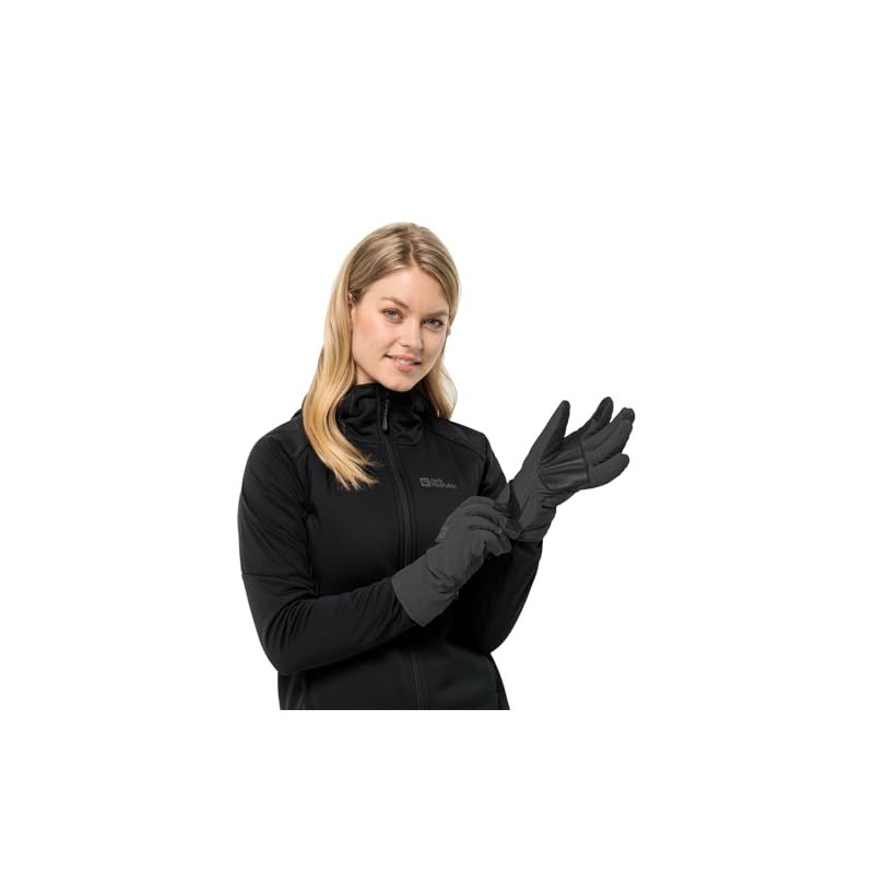 Jack Wolfskin ALPSPITZE Merino Glove, Phantom, M