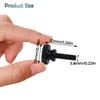 16 Pcs M6 Screw Set Hammer Head Flat Head Knurled