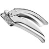 Garlic Press Stainless Steel Heavy Duty Garlic Crusher Professional Multi Fulcrum Better Movement Economy Extra Wide Handle (1)