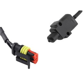 LLD TK Neutral Switch Neutral Start Safety Switch for Johnson Evinrude OMC BRP Outboard 586780 587356, Black, Push Button, Manual, Normally Open