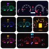 WLJH White Instrument Cluster Led Lights Panel Gauge Dash Speedometer