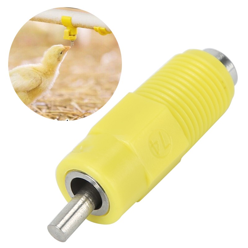 10Pcs Detachable Automatic Chicken Drinker Water Nipple Poultry Supplies for