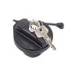 Fuel Cap with Key Suitable for Land Rover Defender, Black