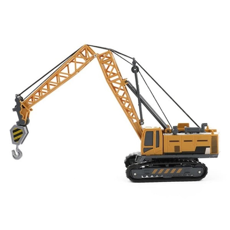 TOI-Toys Metal Junior Crane 1:55 Steel Yellow/Black