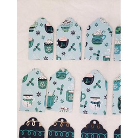 Hot Chocolate And Loops Designer Hang Tags, Gift Tags, New