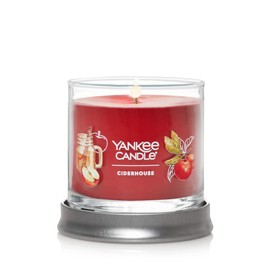 Yankee Candle Ciderhouse Scented, Signature 4.3oz Small Tumbler Single Wick Candle, Over 20 Hours of Burn Time