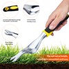 TDDL Hand Weeder Tool Garden Weed Tool 2 Pieces Manual