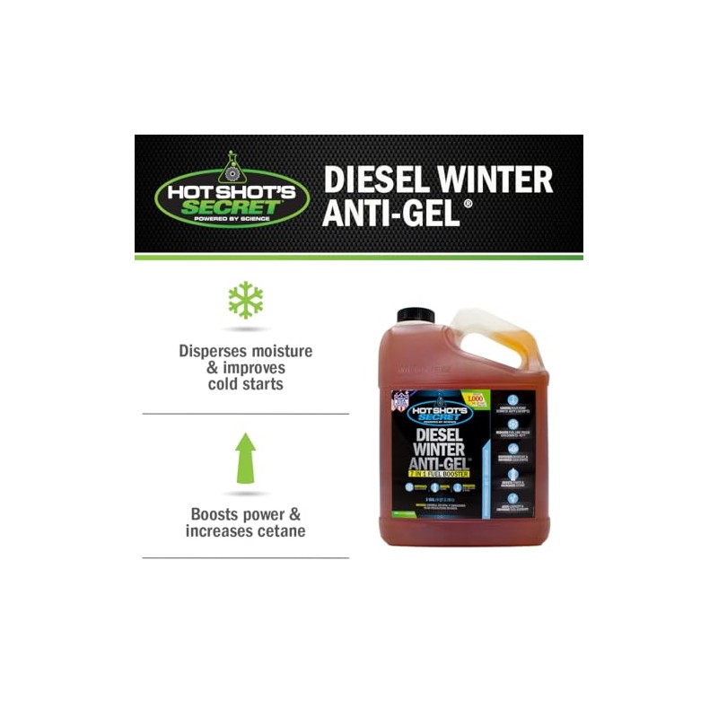 Hot Shot's Secret Diesel Winter Anti-Gel Fuel Treatment 1 Gallon