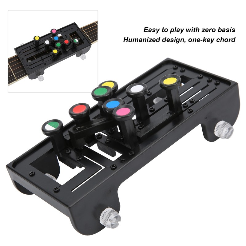 Guitar Learning System Teaching Aid Helper Folk Ukulele Chord Trainning