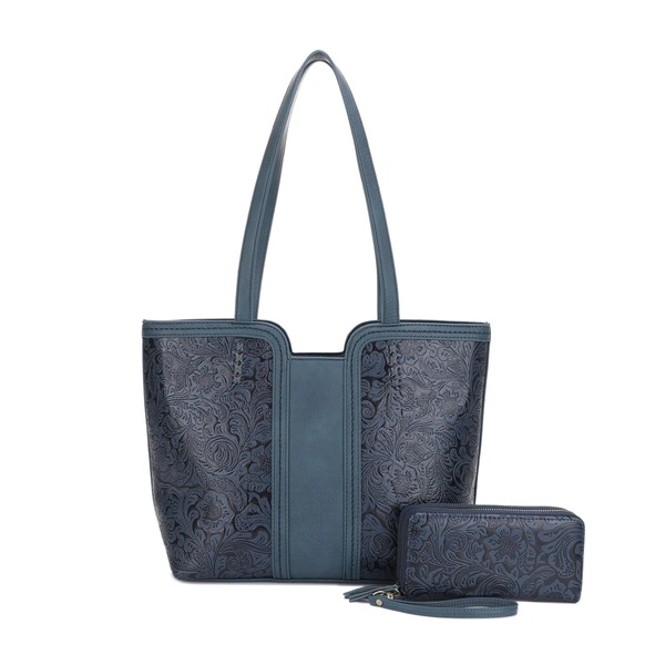 JESSIE & JAMES | Cassidy Tooled Women Concealed Carry Tote