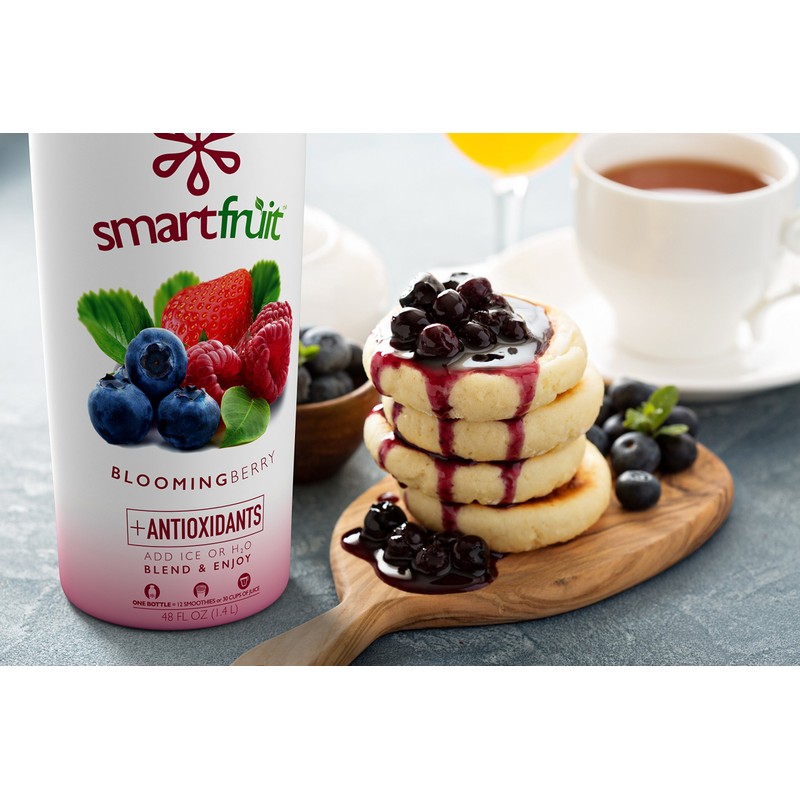 Smartfruit Blooming Berry + Antioxidants, 100% Real Fruit Purée, Non-GMO,