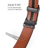 SKiporty Mens Belt,Ratchet Belts for Men Leather 1 3/8'' Adjustable