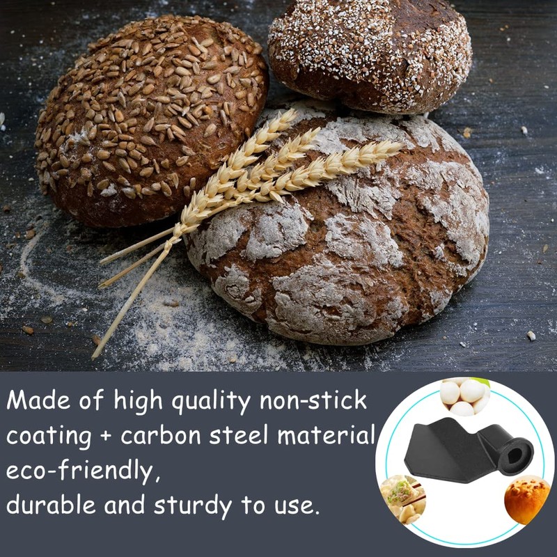 Bread Maker Paddle,Universal Stainless Steel Bread Maker Blade Mixing Paddle