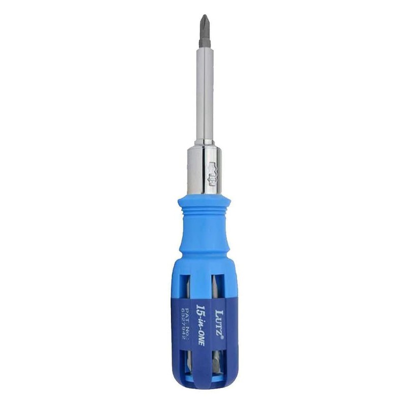 Lutz 15-in-1 Ratchet Screwdriver-YELLOW/BLACK