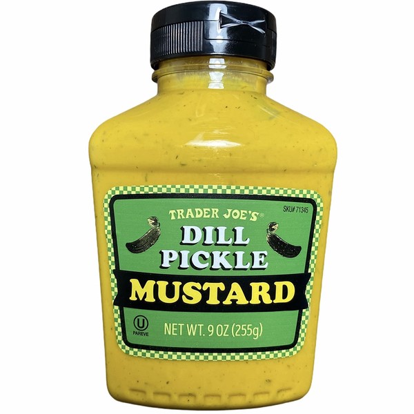 Trader Joe's Dill Pickle Mustard, 9 oz (Pack of 1)