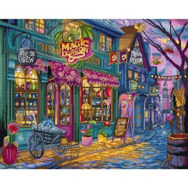 L9914 The Magic Dragon Shop/Counted Cross Stitch kit