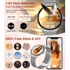 Smart Watch for Women Answer/Make Calls, 1.43" AMOLED Ultra-Thin Display,
