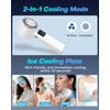 Handheld Fan with Ice Cooling, 2 IN 1 Portable Personal