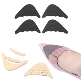 BONU 2 Pairs Toe Cushion Set of 4 (Black)