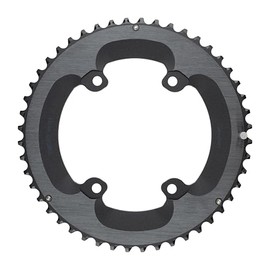 microSHIFT Sword Chainring - 9/10-Speed, Black (2X 48T Chainring 110 BCD)