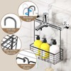 DELLAN Hanging Shower Rack, Shower Organizer Hanging for Bathroom, Shower