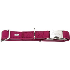 HUNTER Softie Alu-Strong Art-Nubuk Collar, 15/30 x 45 cm, Small, Raspberry Pink