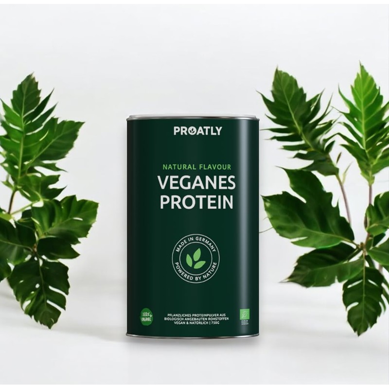 Vegan Organic Protein by PROATLY | Flavour: Neutral | Multi-Component