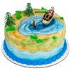 DecoPac Fisherman with Action Fish DecoSet Cake Decoration, 3 Piece