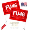 Trump Flag FU 46 Car Flag Vehicle Auto Window Decor