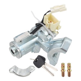 AUTOKAY 45020-06-4 45020064 Ignition Lock Cylinder Switch W/Key Fits for Toyota Camry 2002 2003 2004 2005 2006 No Chip