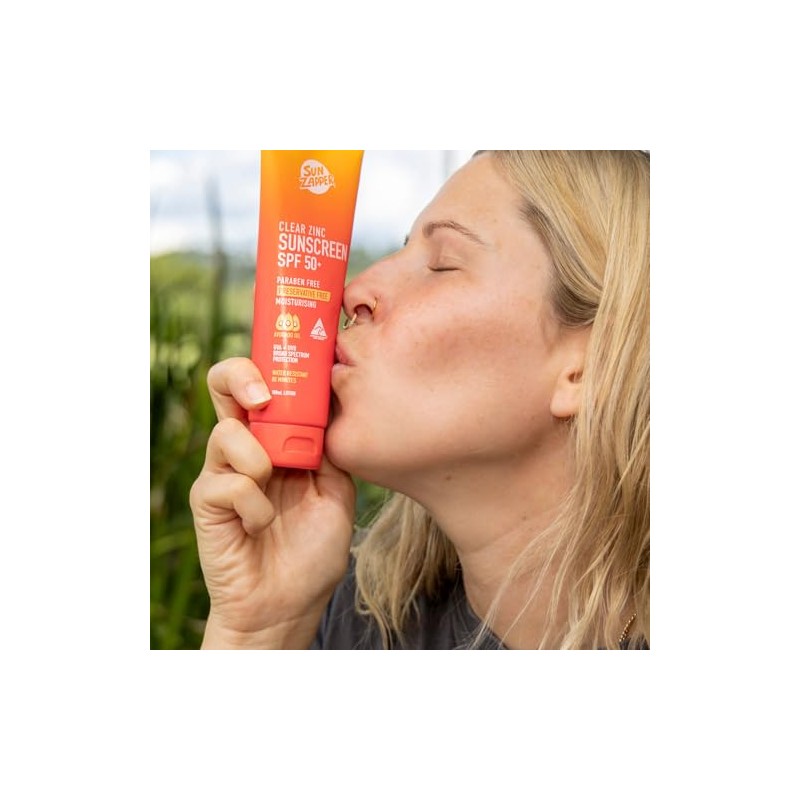 Protector Solar Sun Zapper Clear Zinc Ultra SPF 50+ UVA