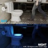 JacobsParts Bathroom Night Light Toilet Bowl Lamp 8 Color LED