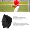 Baseball Glove Ergonomic PU Leather Baseball Mitts Softness Professional Baseball
