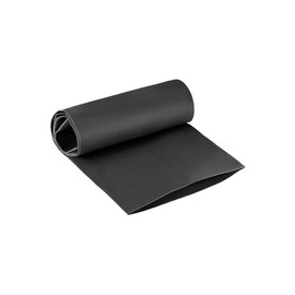 QUARKZMAN 150 mm Diameter 240 mm Flat Width 3.3 ft 2:1 Shrink Tube Electrical Insulation for Electrified Devices Black